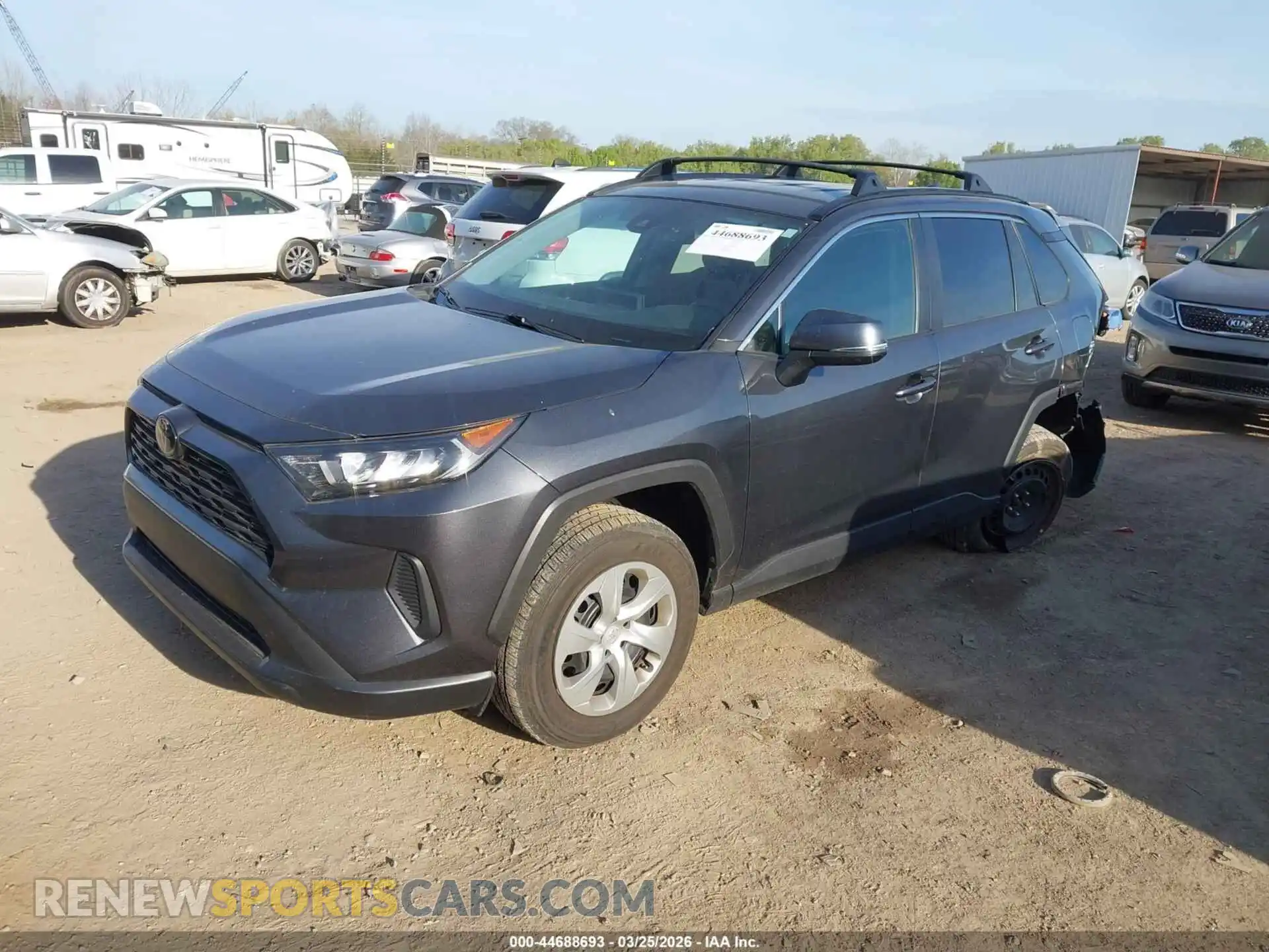 2 Photograph of a damaged car 2T3G1RFV4MC172294 TOYOTA RAV4 2021