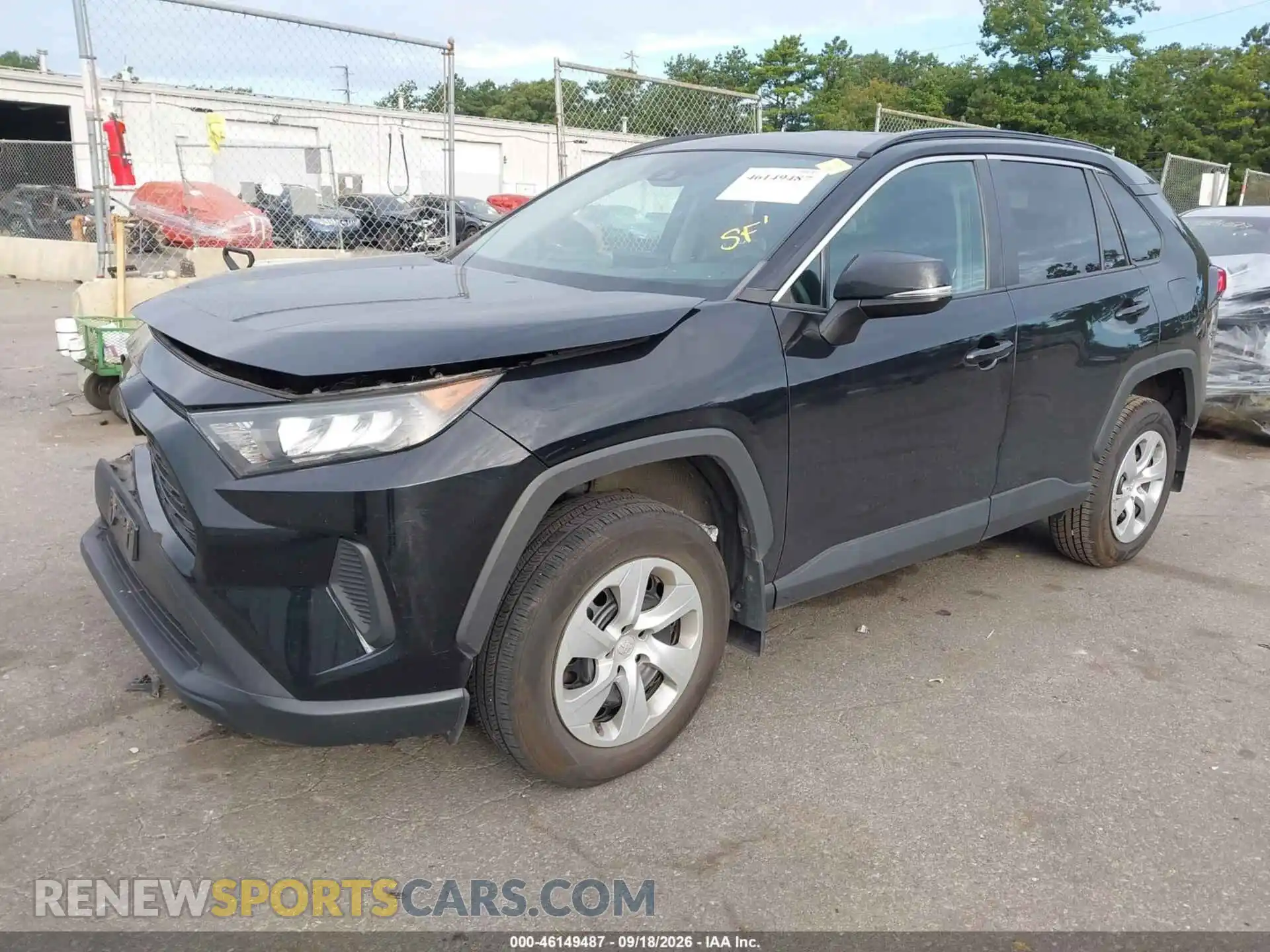 2 Фотография поврежденного автомобиля 2T3G1RFV4MC195896 TOYOTA RAV4 2021