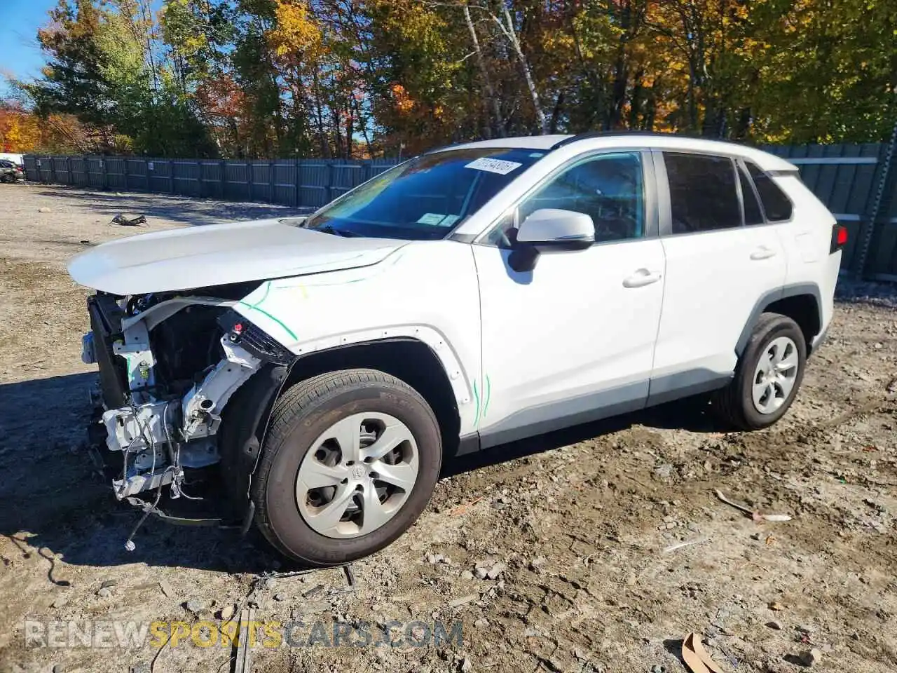 1 fotografías del automóvil dañado 2T3G1RFV4MC251013 TOYOTA RAV4 2021