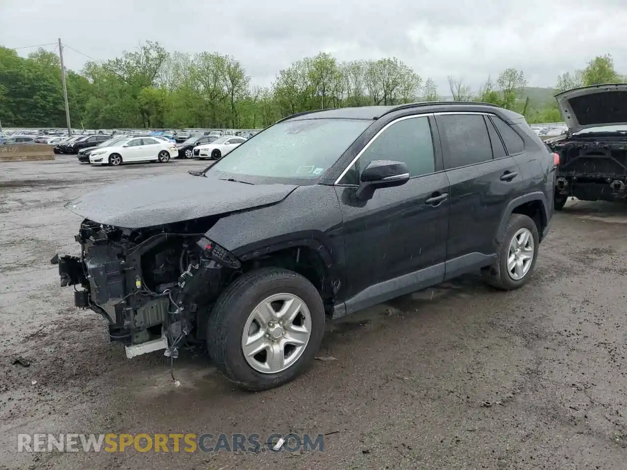 1 Photograph of a damaged car 2T3G1RFV4MC255952 TOYOTA RAV4 2021