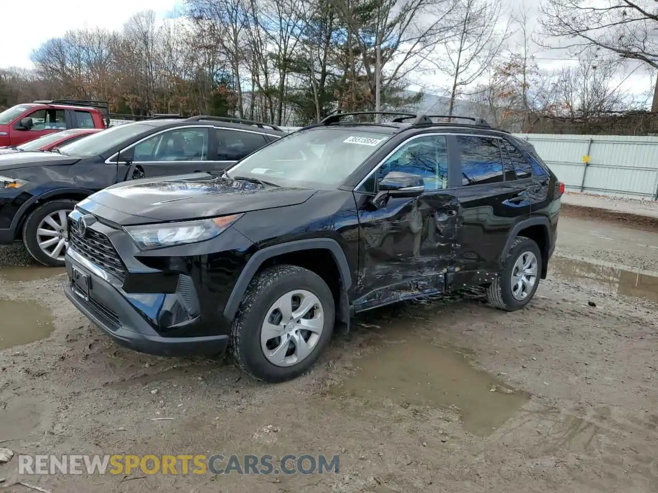 1 Photograph of a damaged car 2T3G1RFV4MW148480 TOYOTA RAV4 2021