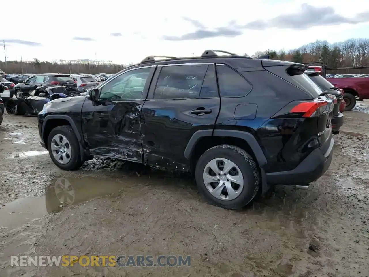 2 Photograph of a damaged car 2T3G1RFV4MW148480 TOYOTA RAV4 2021