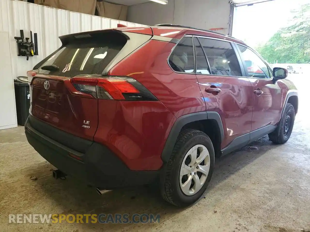 3 fotografías del automóvil dañado 2T3G1RFV4MW208595 TOYOTA RAV4 2021