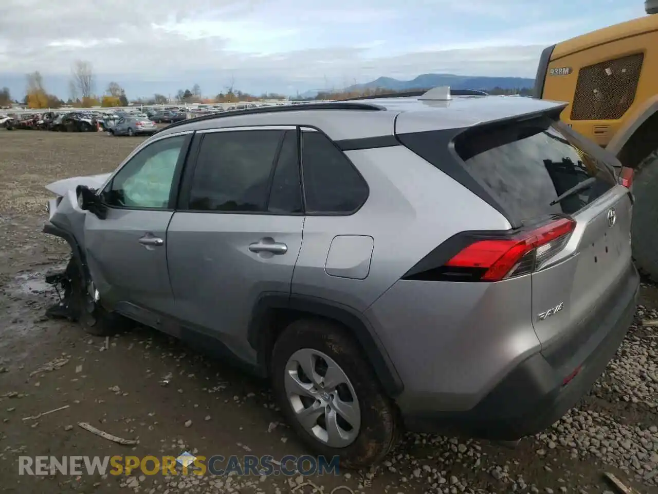 3 Photograph of a damaged car 2T3G1RFV5MC162566 TOYOTA RAV4 2021