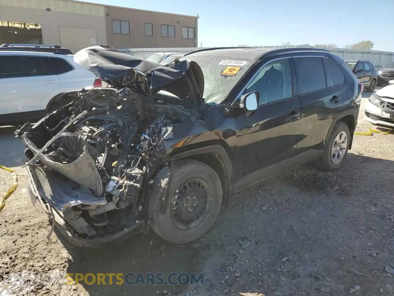 1 Photograph of a damaged car 2T3G1RFV5MC166374 TOYOTA RAV4 2021