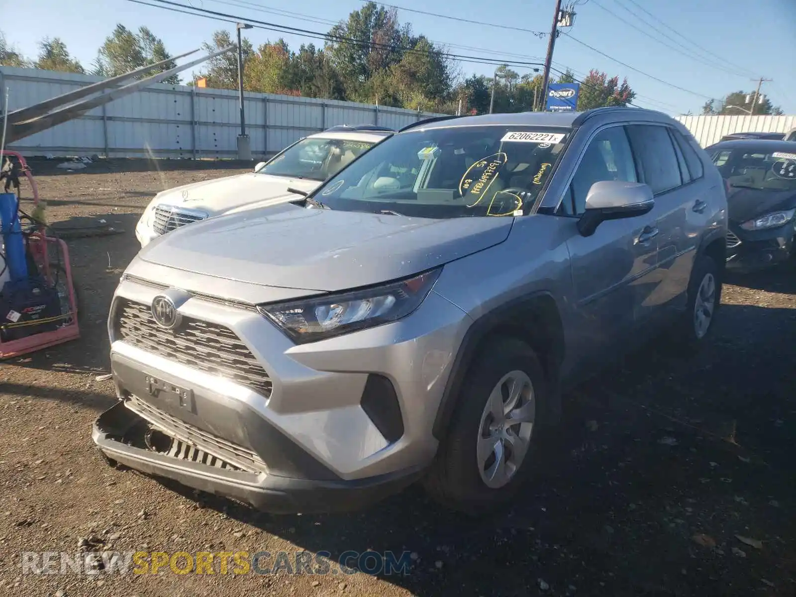 2 Photograph of a damaged car 2T3G1RFV5MC176998 TOYOTA RAV4 2021