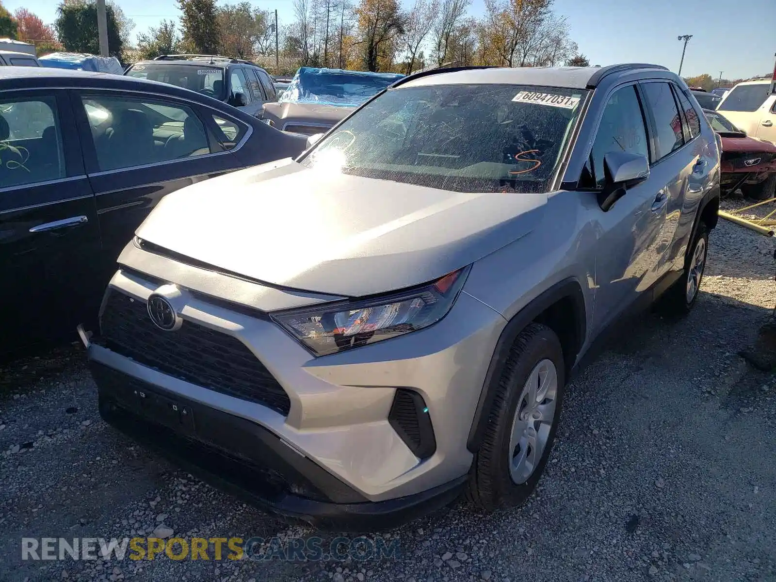 2 Photograph of a damaged car 2T3G1RFV5MC233684 TOYOTA RAV4 2021