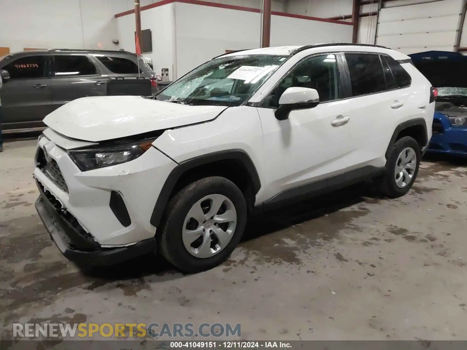 2 Photograph of a damaged car 2T3G1RFV5MC237556 TOYOTA RAV4 2021