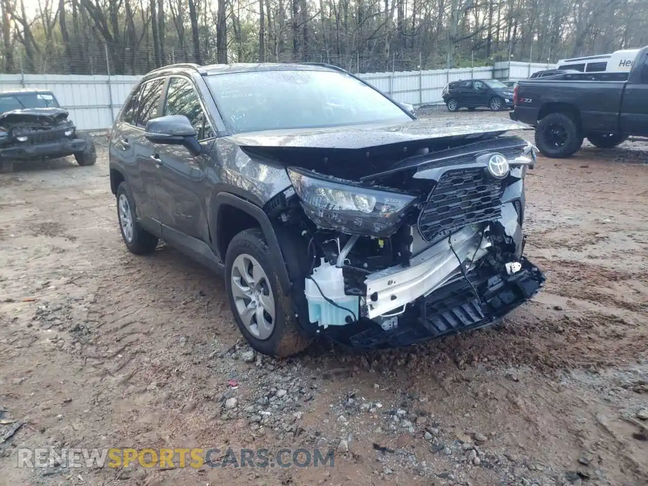 1 fotografías del automóvil dañado 2T3G1RFV5MC248038 TOYOTA RAV4 2021