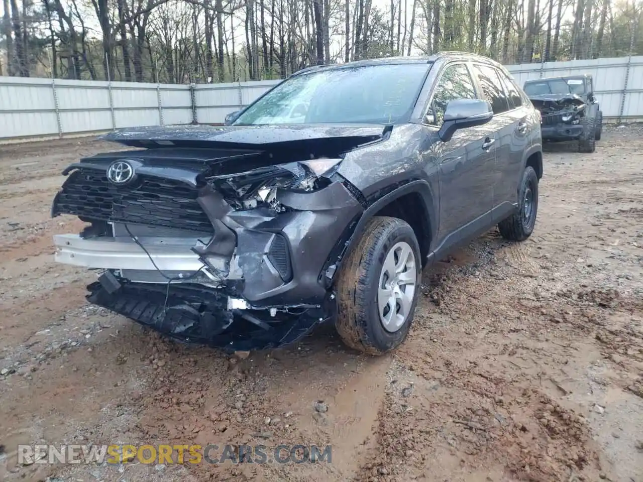 2 fotografías del automóvil dañado 2T3G1RFV5MC248038 TOYOTA RAV4 2021