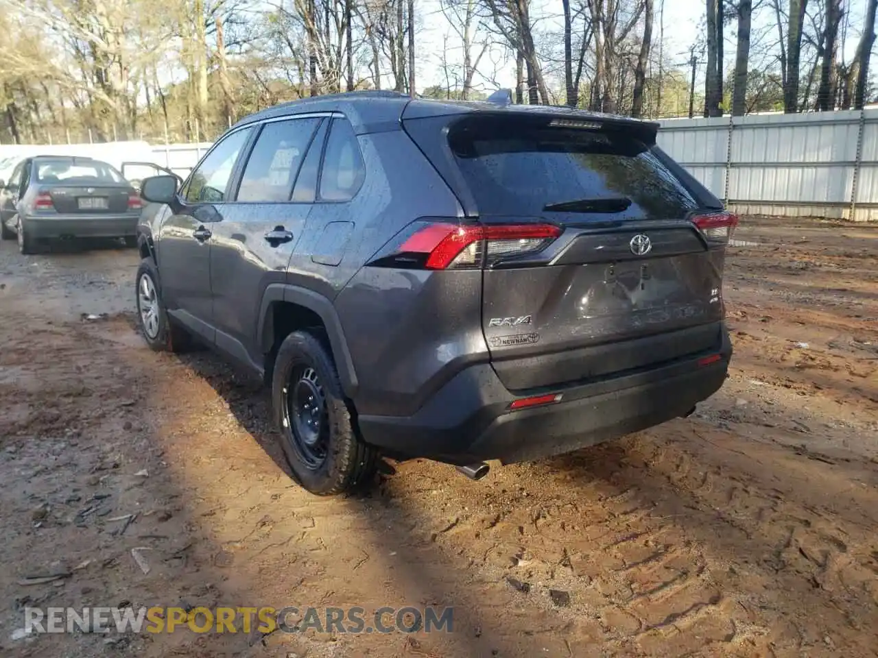 3 fotografías del automóvil dañado 2T3G1RFV5MC248038 TOYOTA RAV4 2021