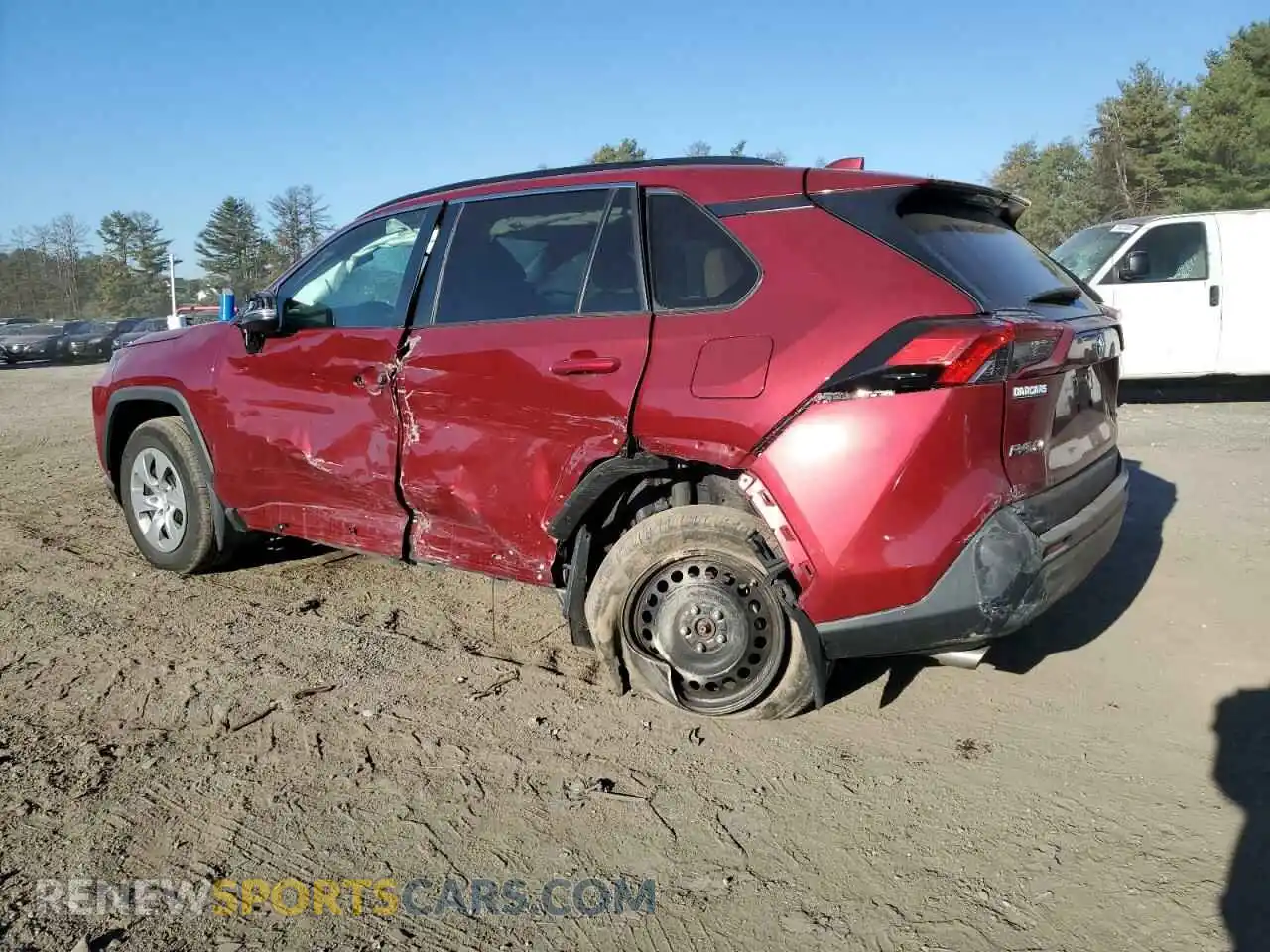 2 Photograph of a damaged car 2T3G1RFV5MW179205 TOYOTA RAV4 2021