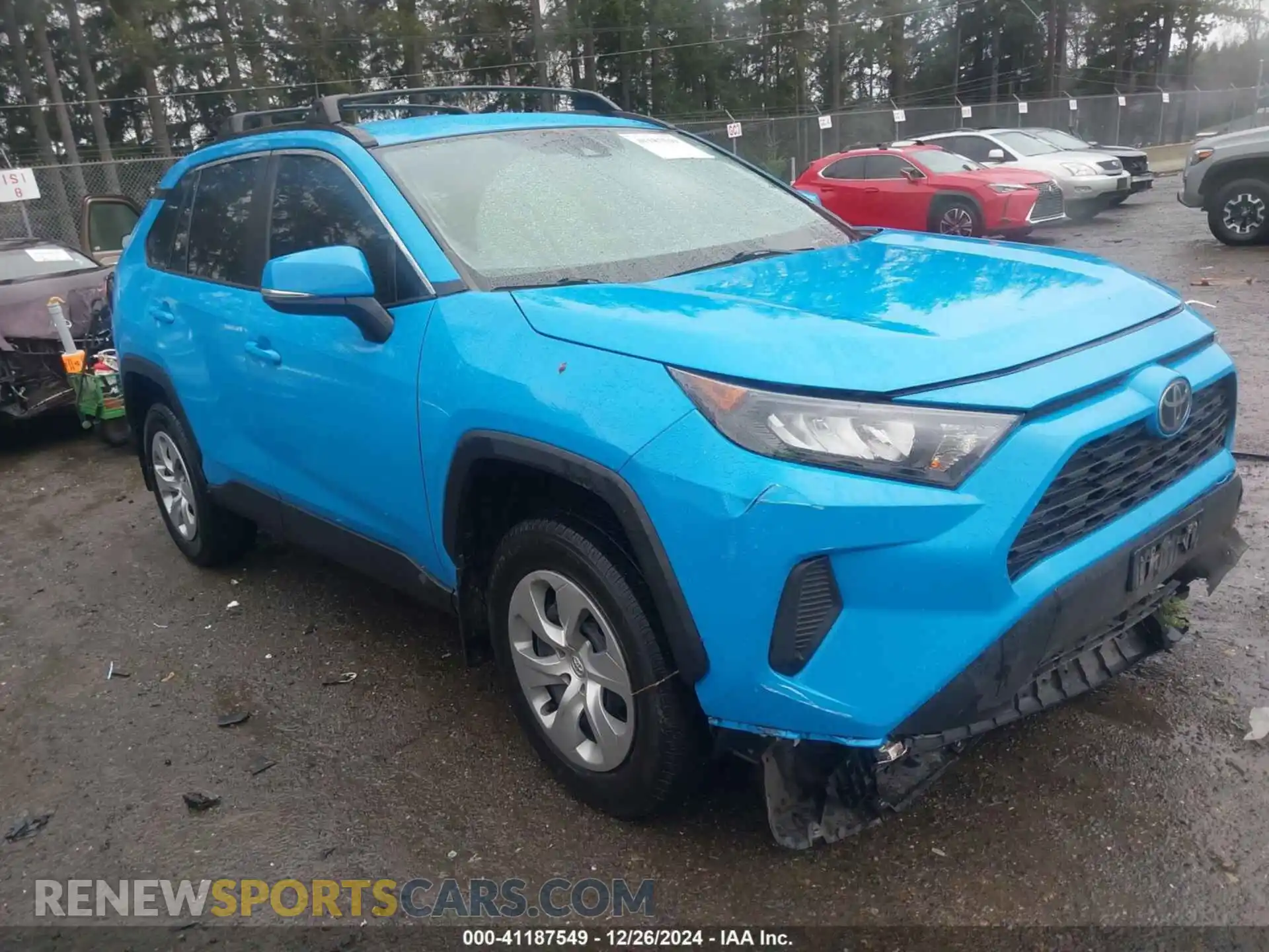 1 Photograph of a damaged car 2T3G1RFV5MW190429 TOYOTA RAV4 2021