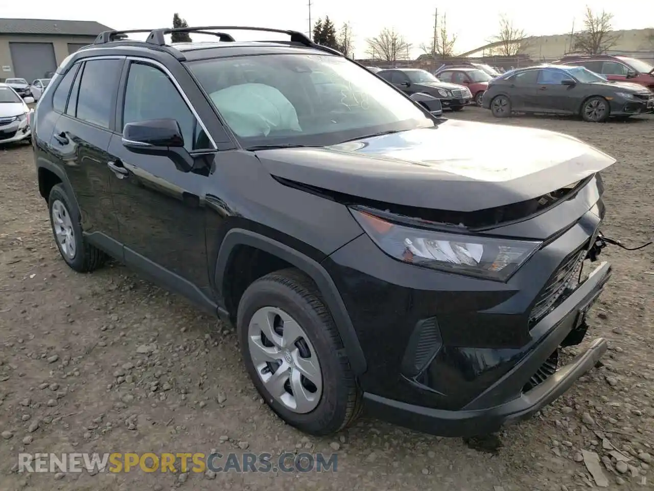 1 Photograph of a damaged car 2T3G1RFV6MC244452 TOYOTA RAV4 2021
