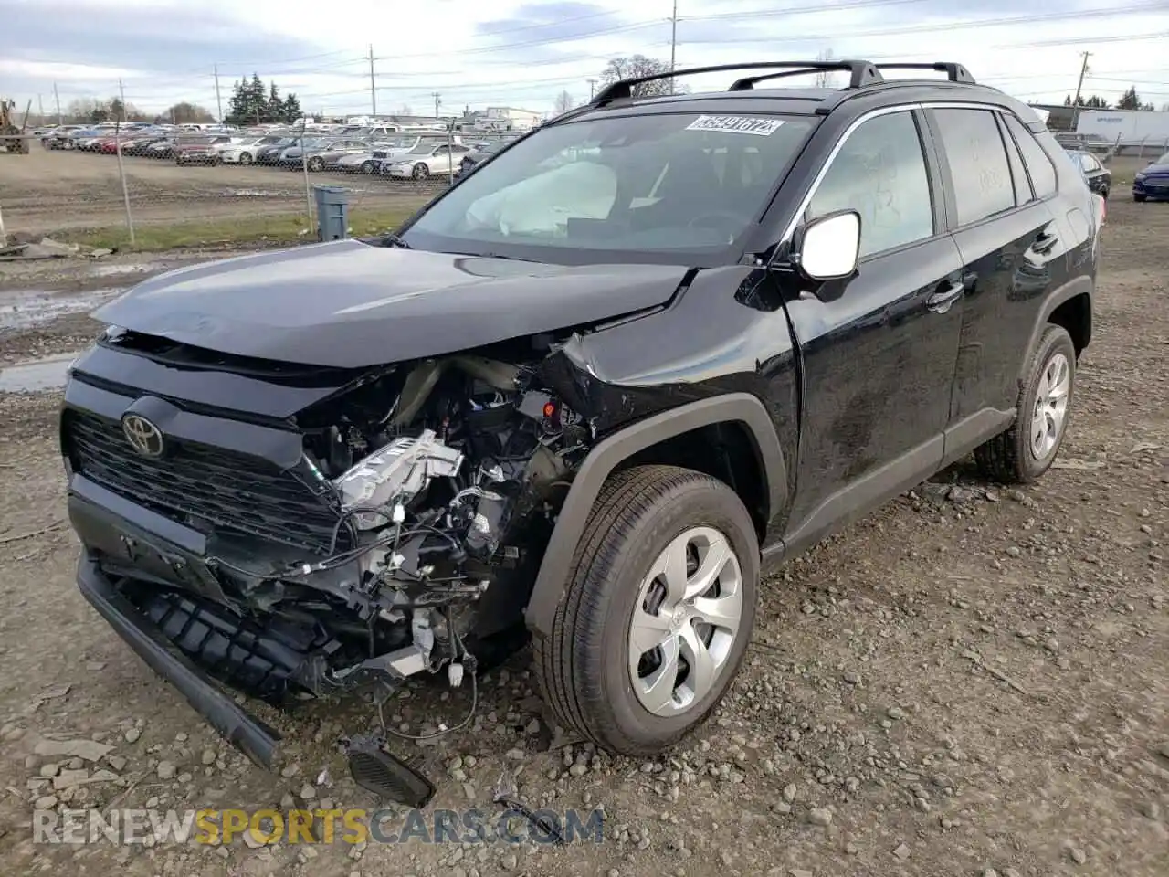 2 Photograph of a damaged car 2T3G1RFV6MC244452 TOYOTA RAV4 2021