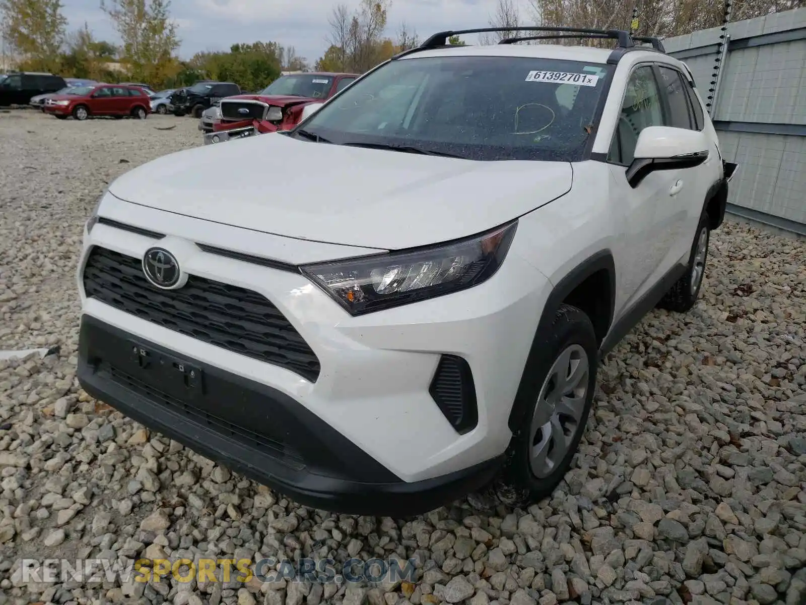 2 Photograph of a damaged car 2T3G1RFV6MW143314 TOYOTA RAV4 2021