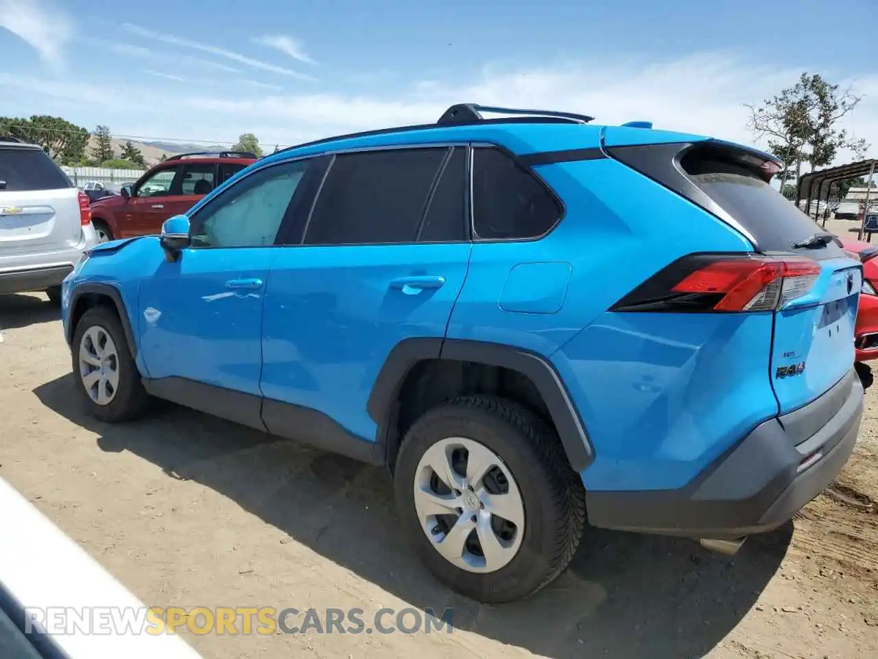 2 Photograph of a damaged car 2T3G1RFV6MW164938 TOYOTA RAV4 2021