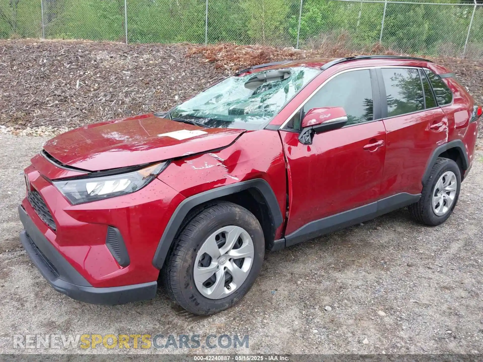 2 fotografías del automóvil dañado 2T3G1RFV6MW244949 TOYOTA RAV4 2021