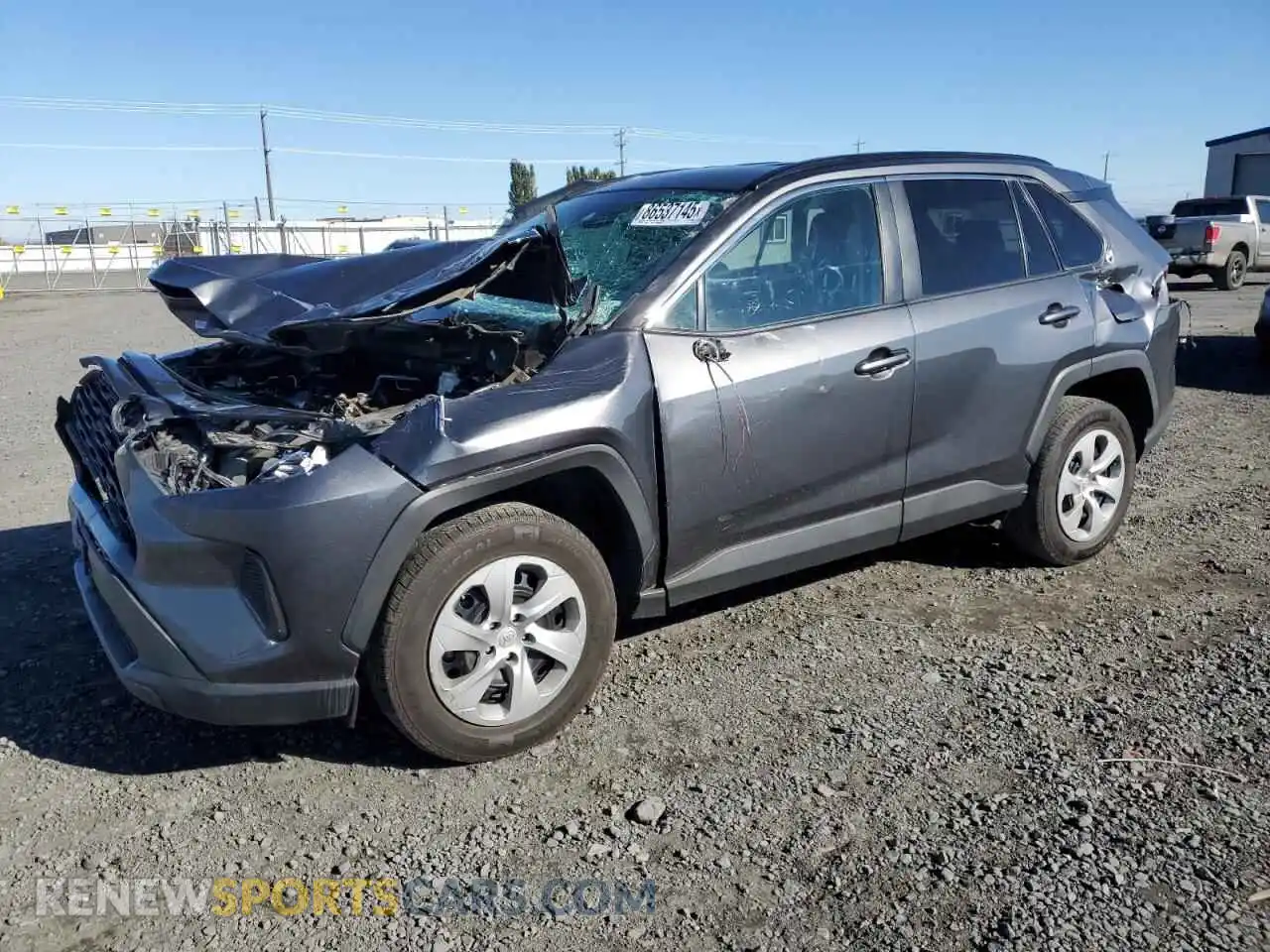 1 Photograph of a damaged car 2T3G1RFV7MC151195 TOYOTA RAV4 2021