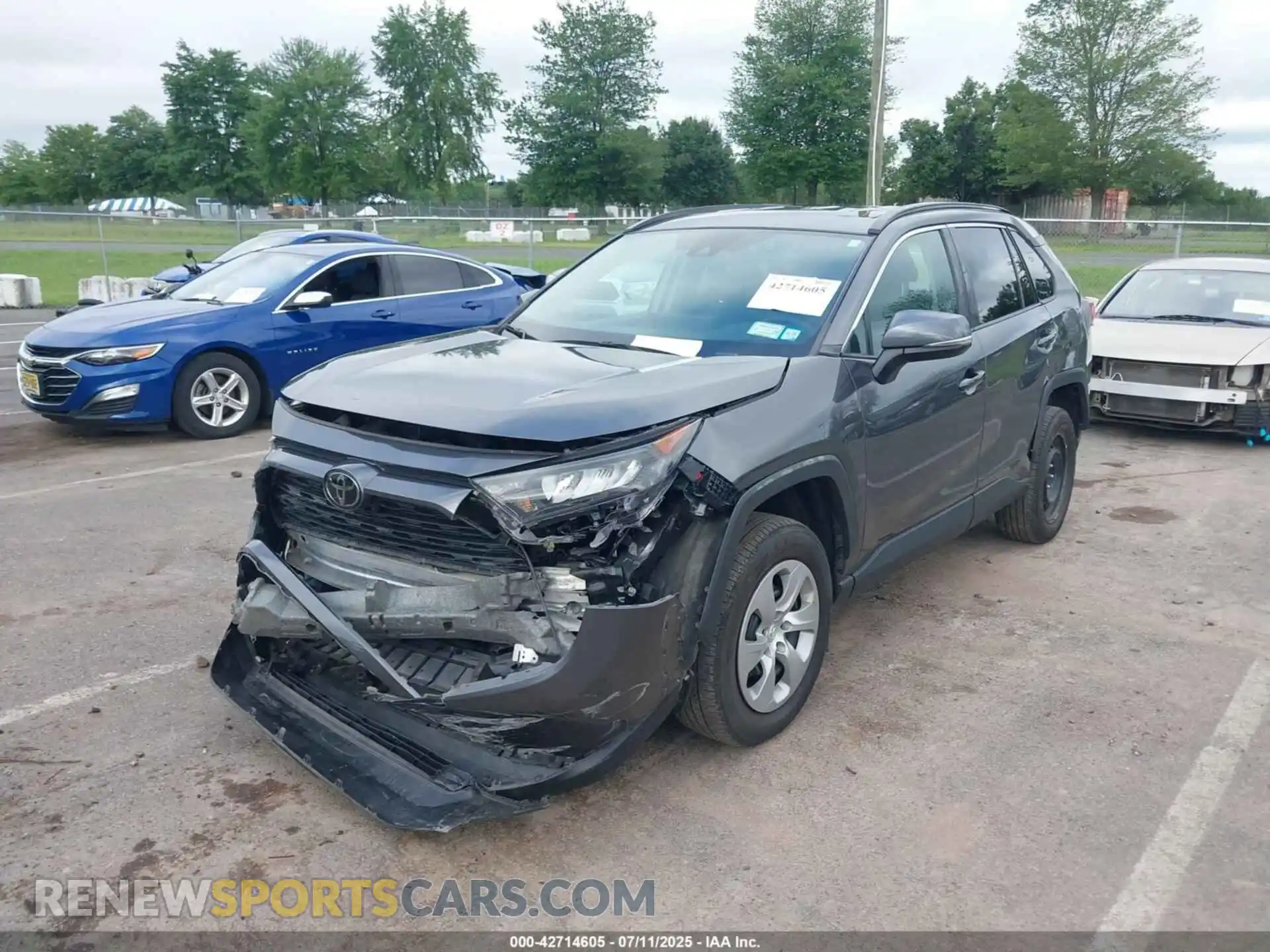 2 Photograph of a damaged car 2T3G1RFV7MC198467 TOYOTA RAV4 2021