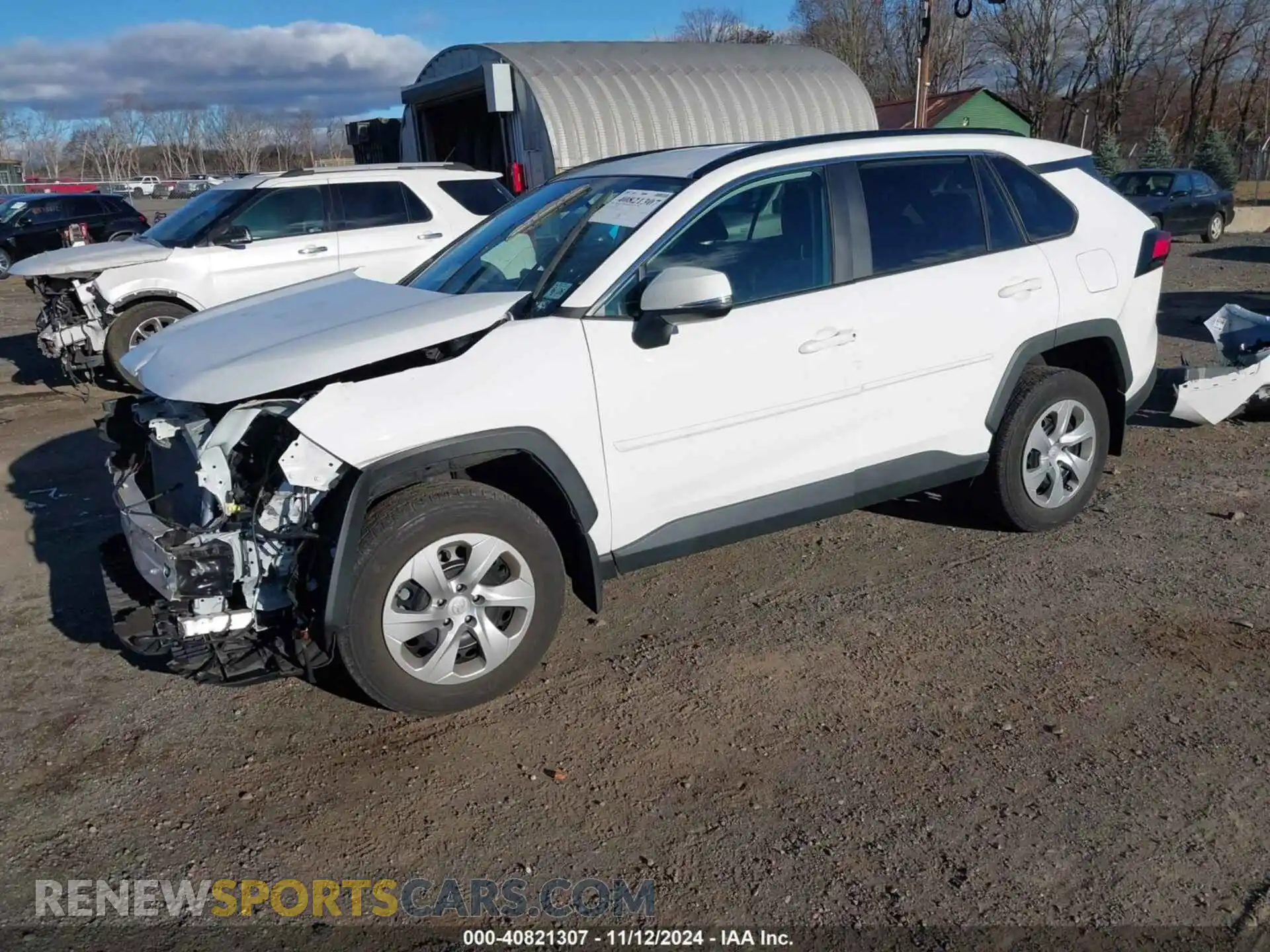 2 Photograph of a damaged car 2T3G1RFV7MC217115 TOYOTA RAV4 2021