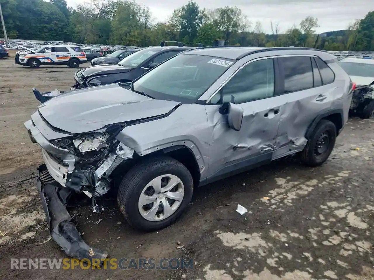 1 fotografías del automóvil dañado 2T3G1RFV7MC249725 TOYOTA RAV4 2021