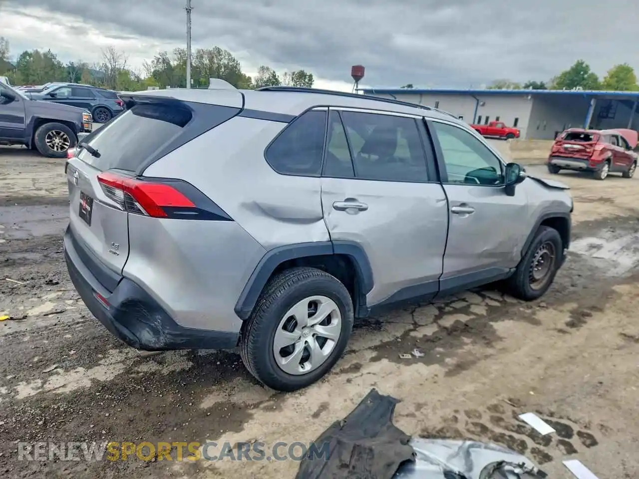 3 fotografías del automóvil dañado 2T3G1RFV7MC249725 TOYOTA RAV4 2021