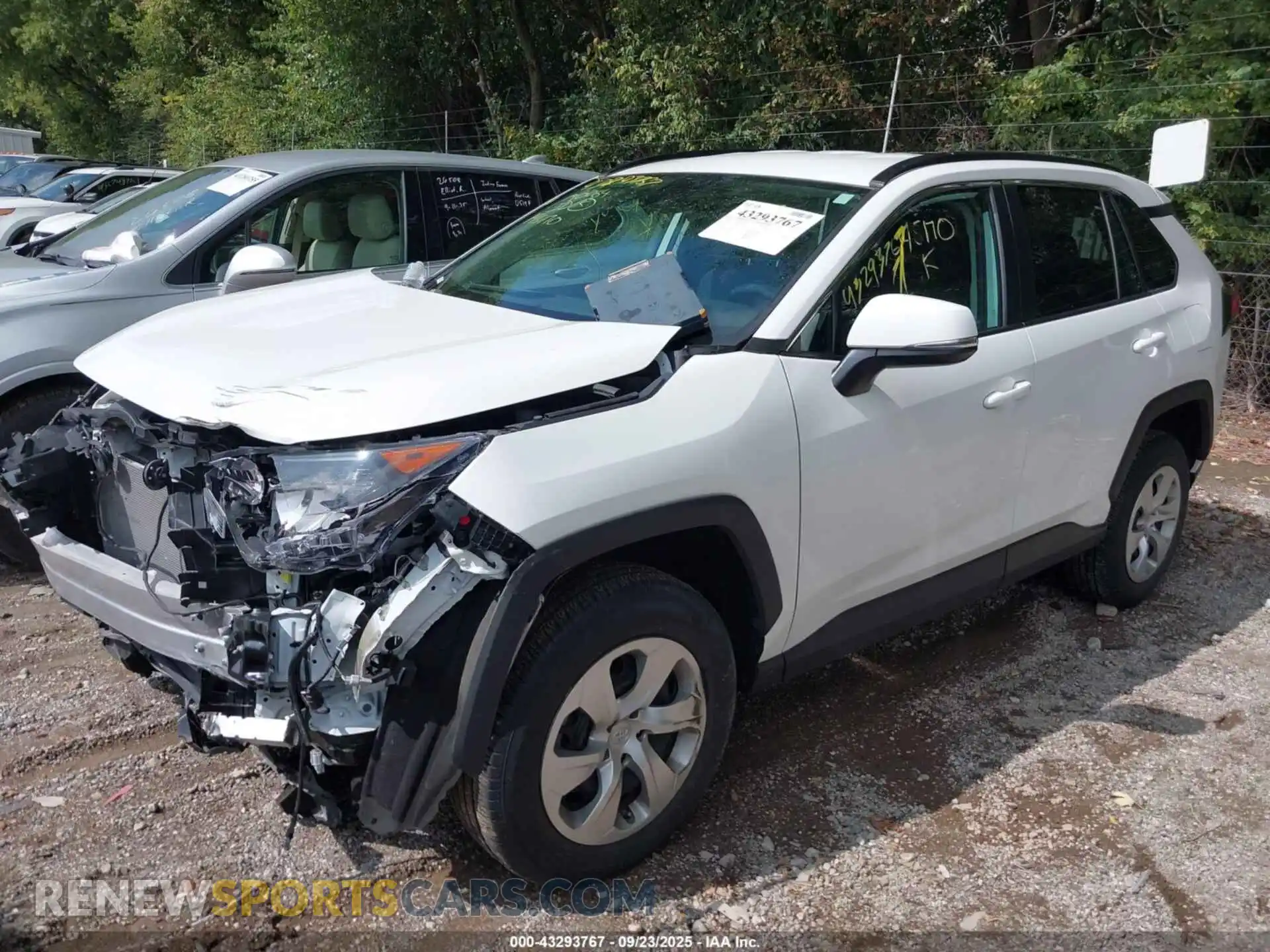 2 Photograph of a damaged car 2T3G1RFV7MW145170 TOYOTA RAV4 2021