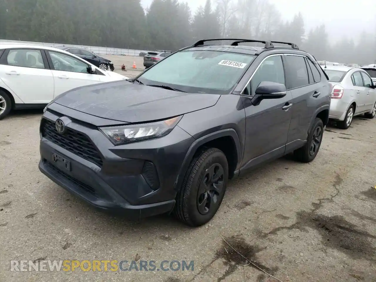 1 Photograph of a damaged car 2T3G1RFV7MW145265 TOYOTA RAV4 2021
