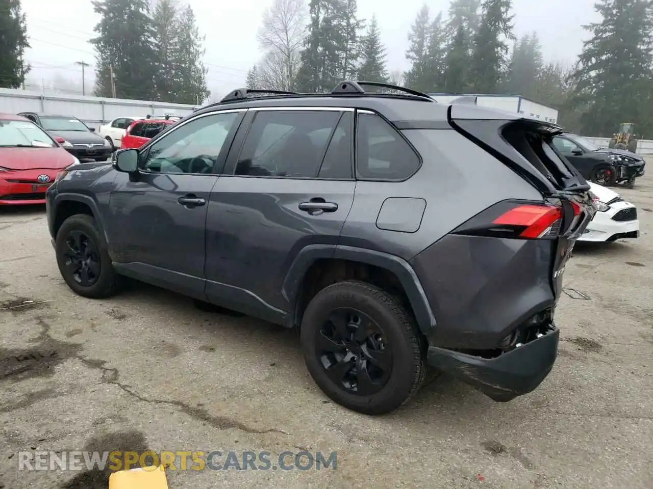 2 Photograph of a damaged car 2T3G1RFV7MW145265 TOYOTA RAV4 2021