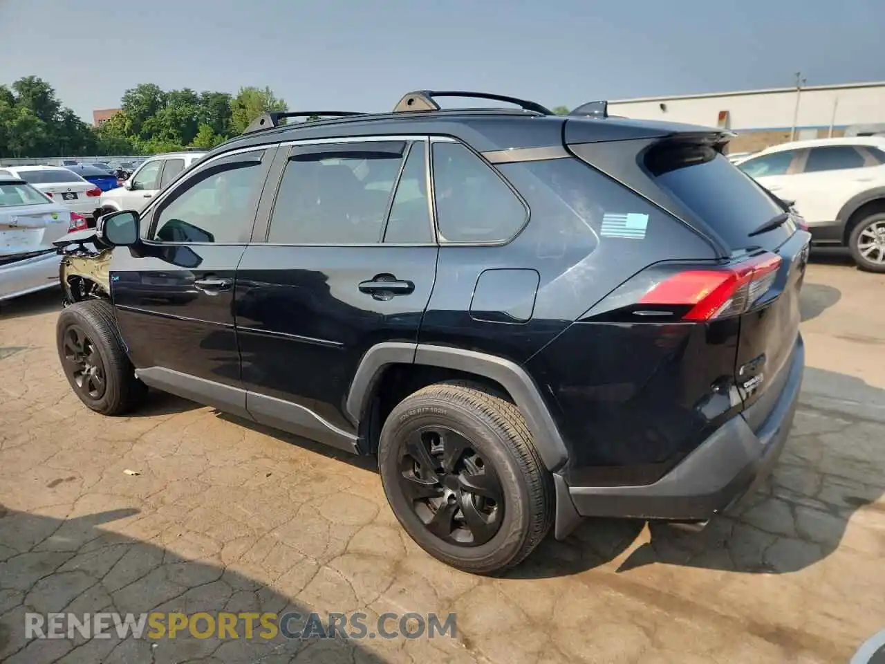2 Photograph of a damaged car 2T3G1RFV7MW162650 TOYOTA RAV4 2021