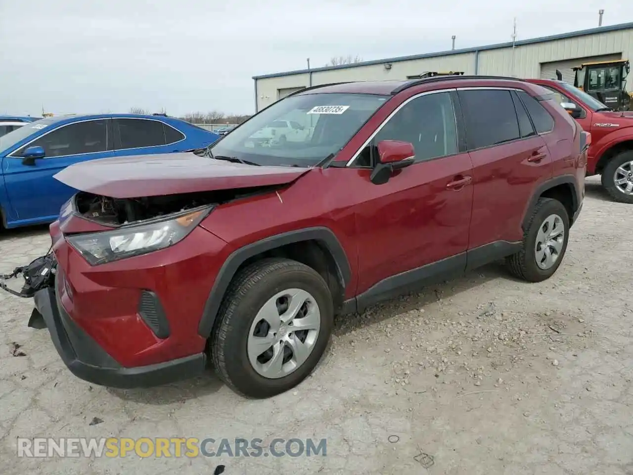 1 Photograph of a damaged car 2T3G1RFV7MW240764 TOYOTA RAV4 2021