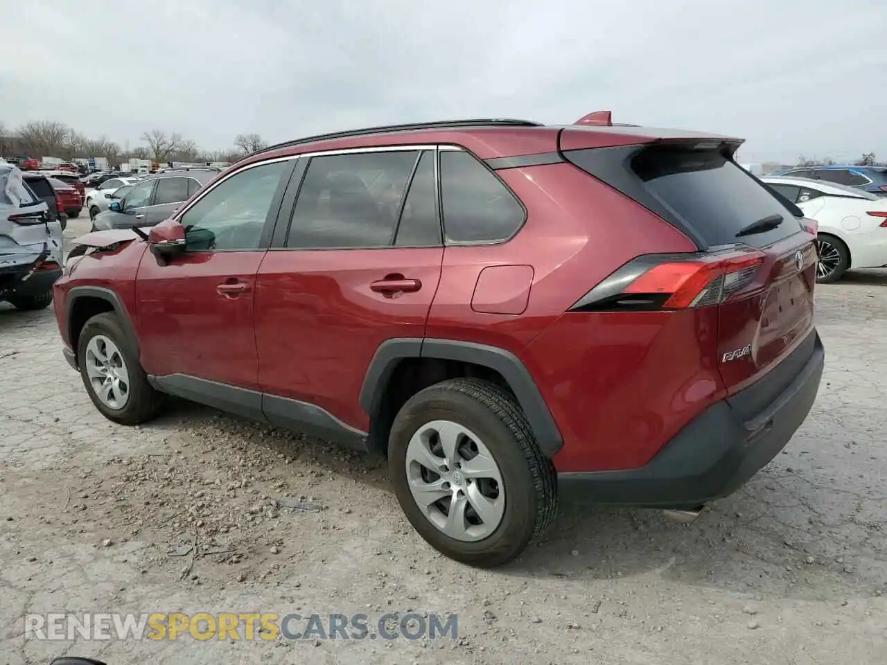 2 Photograph of a damaged car 2T3G1RFV7MW240764 TOYOTA RAV4 2021