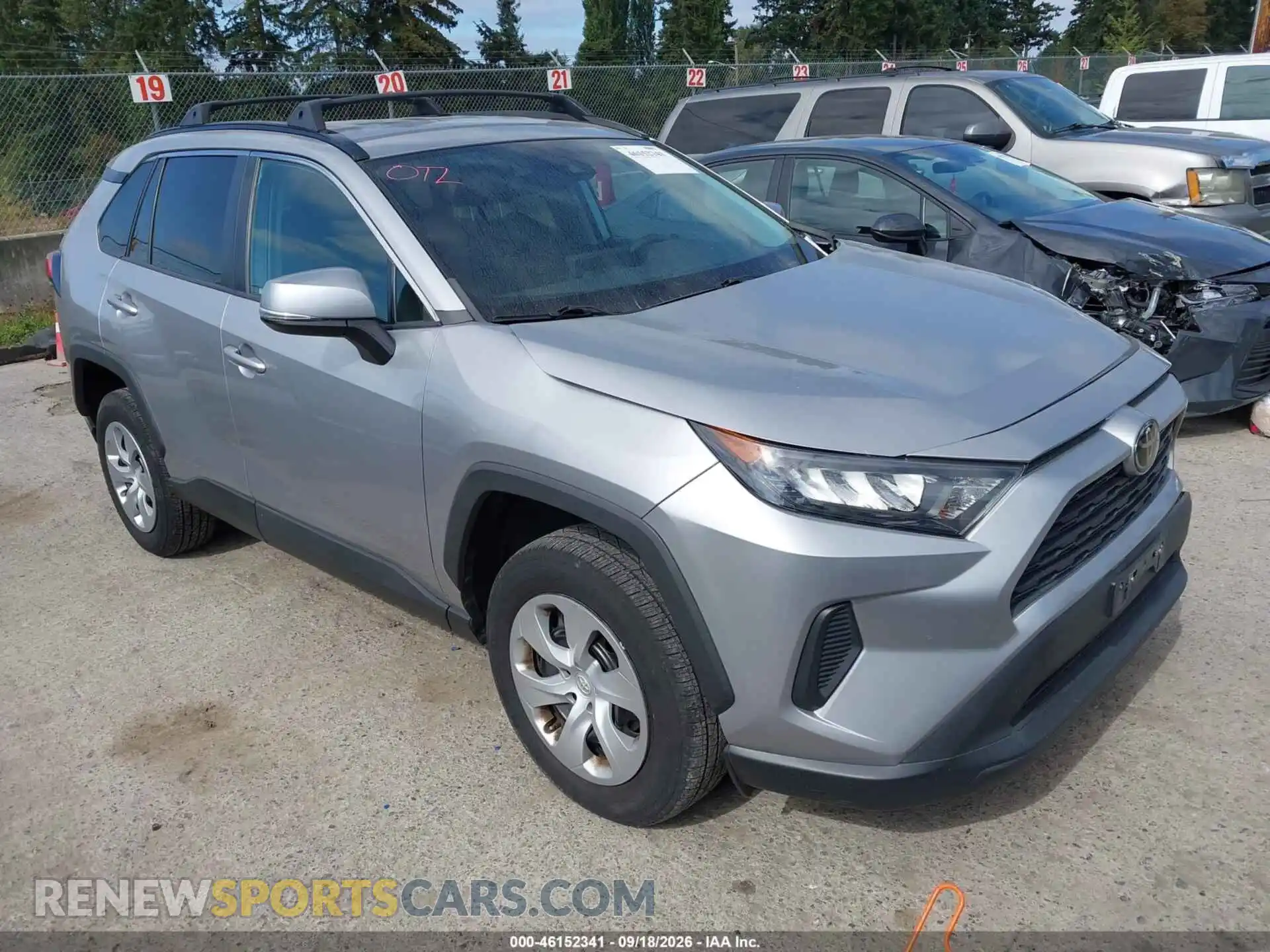 1 Photograph of a damaged car 2T3G1RFV8MC148371 TOYOTA RAV4 2021
