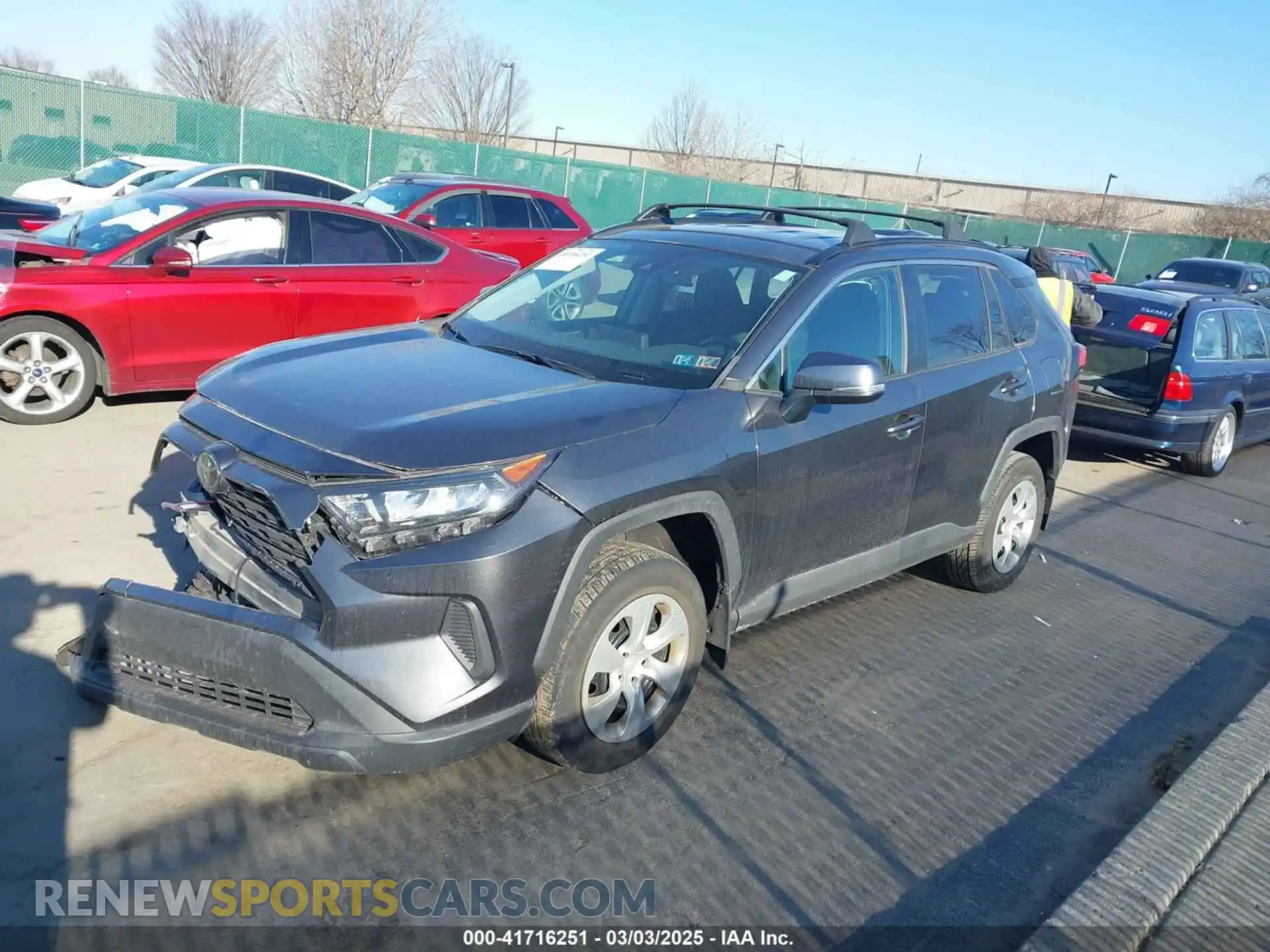 2 Photograph of a damaged car 2T3G1RFV8MC163940 TOYOTA RAV4 2021