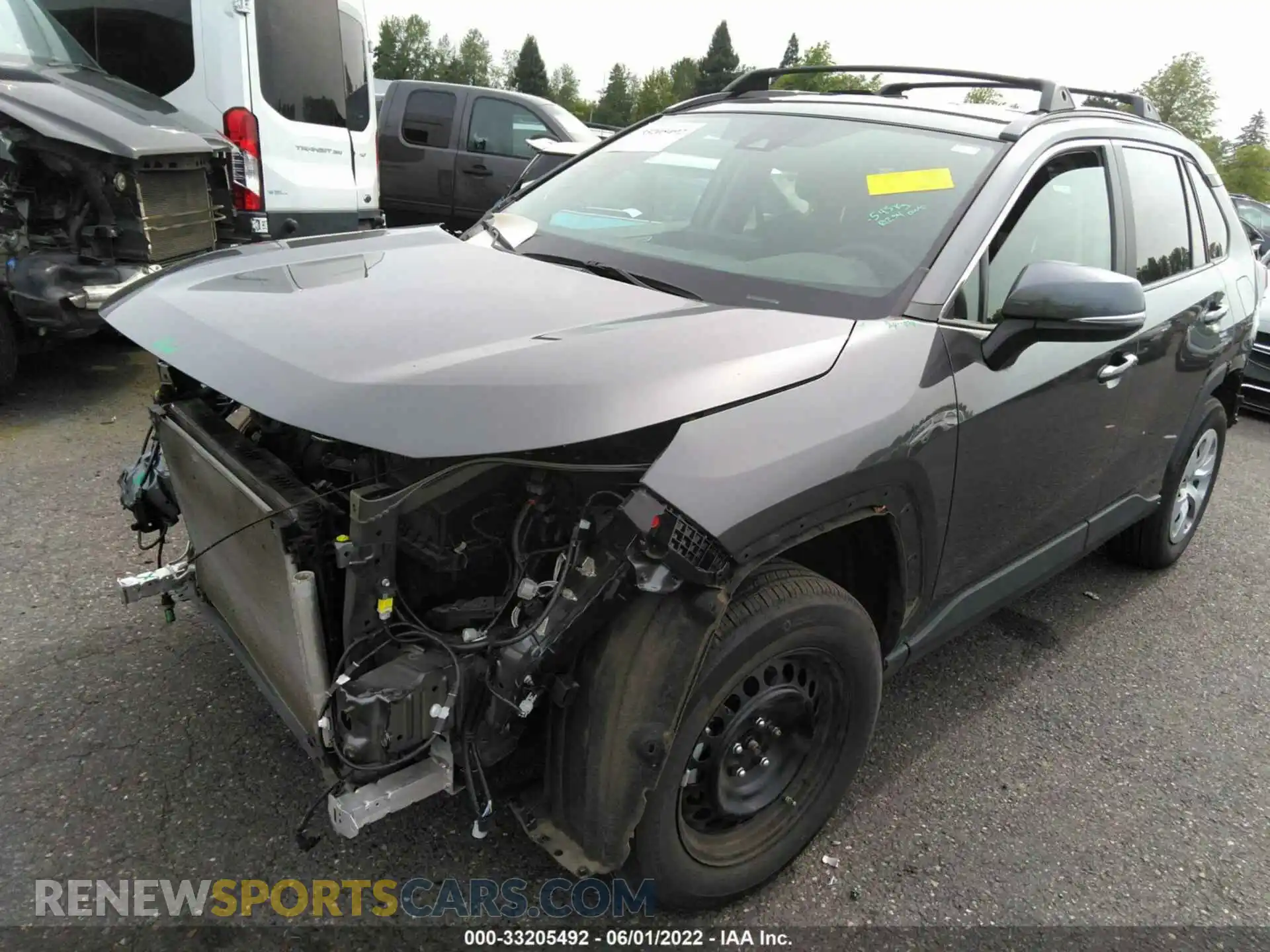 2 Photograph of a damaged car 2T3G1RFV8MC214790 TOYOTA RAV4 2021