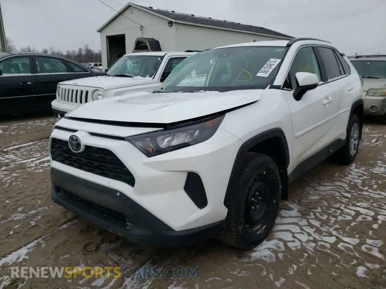 2 Photograph of a damaged car 2T3G1RFV8MC241536 TOYOTA RAV4 2021