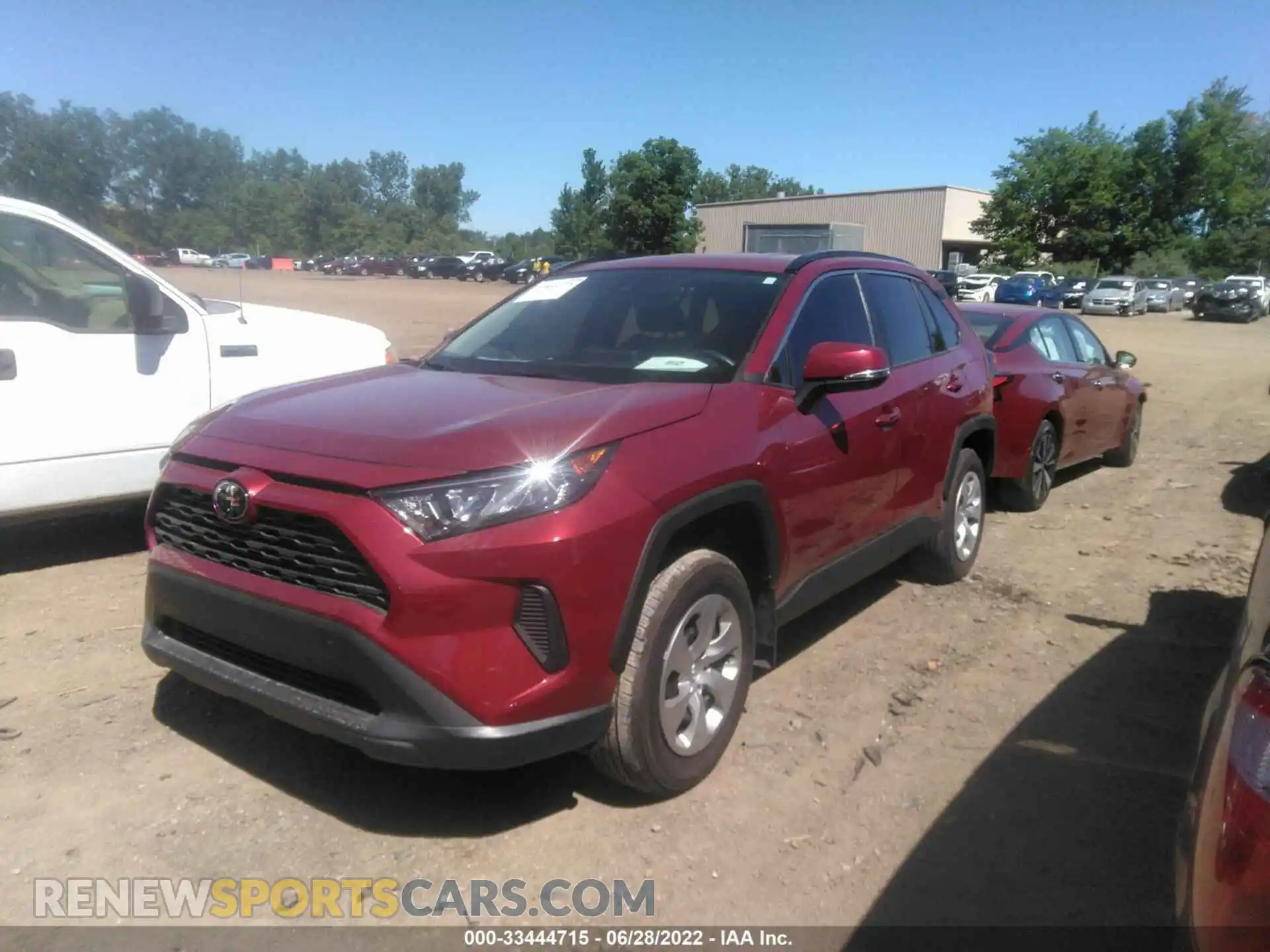 2 fotografías del automóvil dañado 2T3G1RFV8MW178789 TOYOTA RAV4 2021