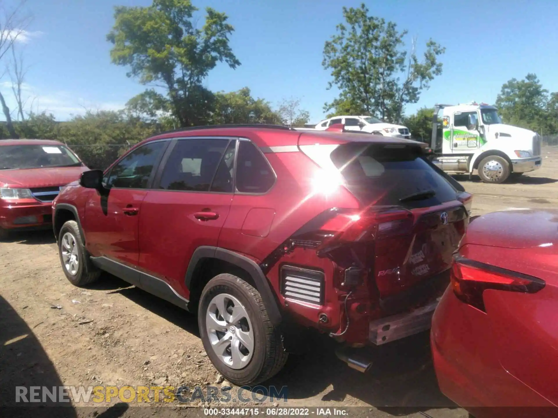3 fotografías del automóvil dañado 2T3G1RFV8MW178789 TOYOTA RAV4 2021