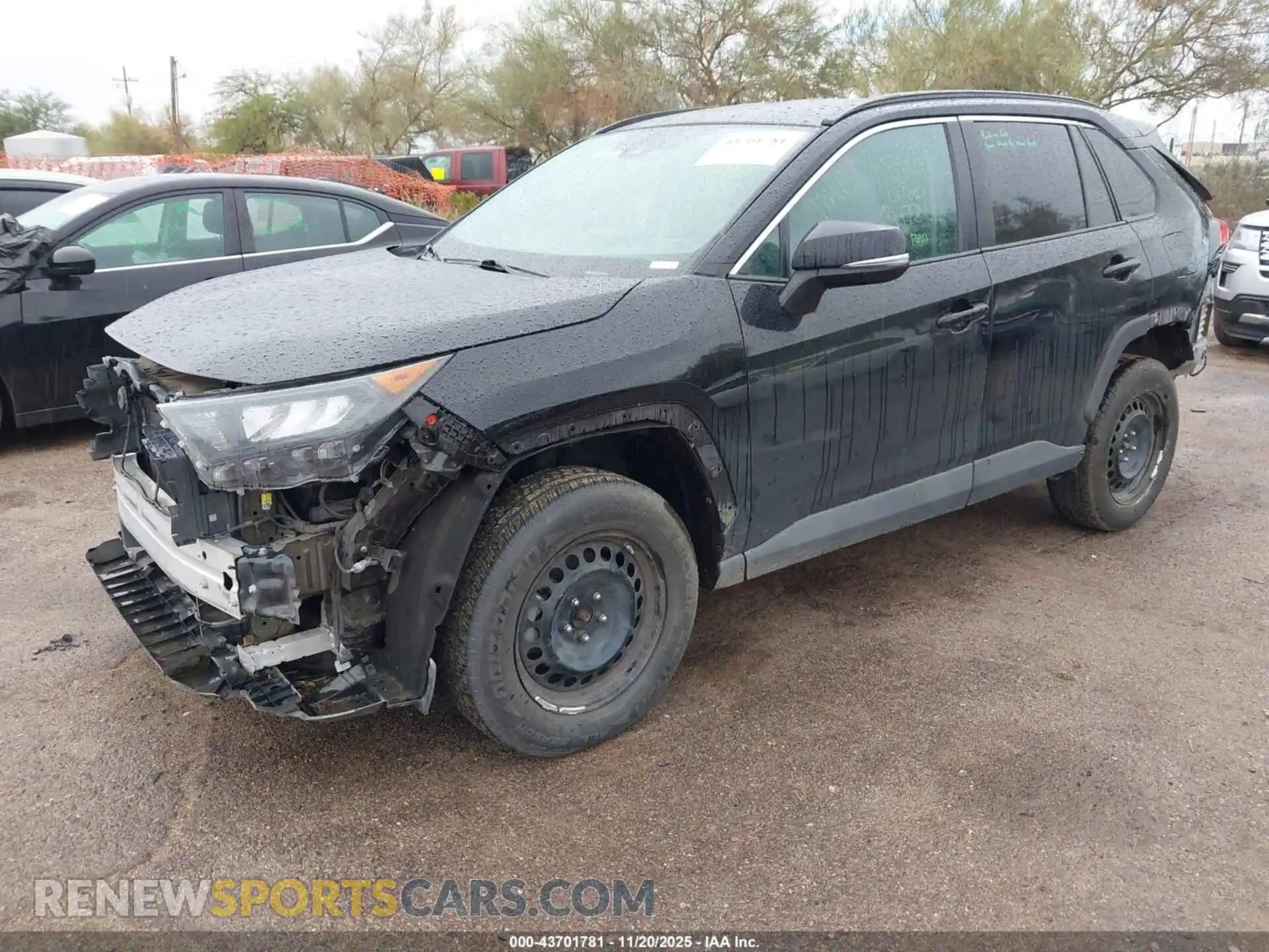 2 Photograph of a damaged car 2T3G1RFV8MW214304 TOYOTA RAV4 2021