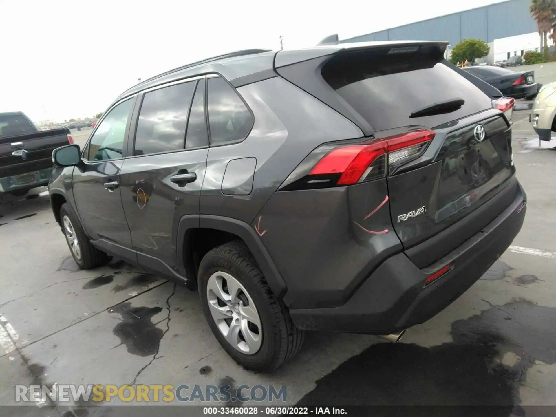 3 Photograph of a damaged car 2T3G1RFV9MC164790 TOYOTA RAV4 2021