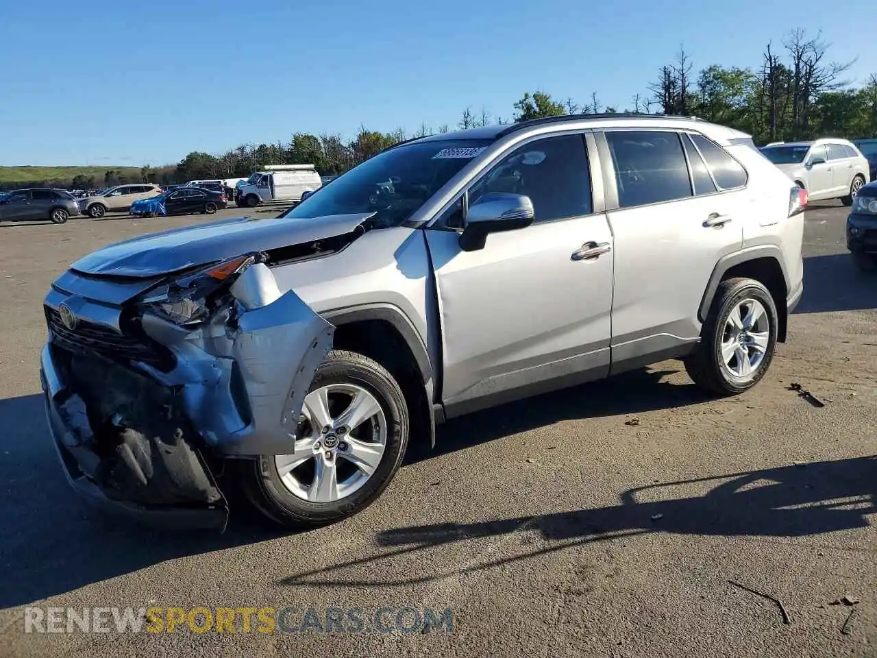 1 Photograph of a damaged car 2T3G1RFV9MC195389 TOYOTA RAV4 2021