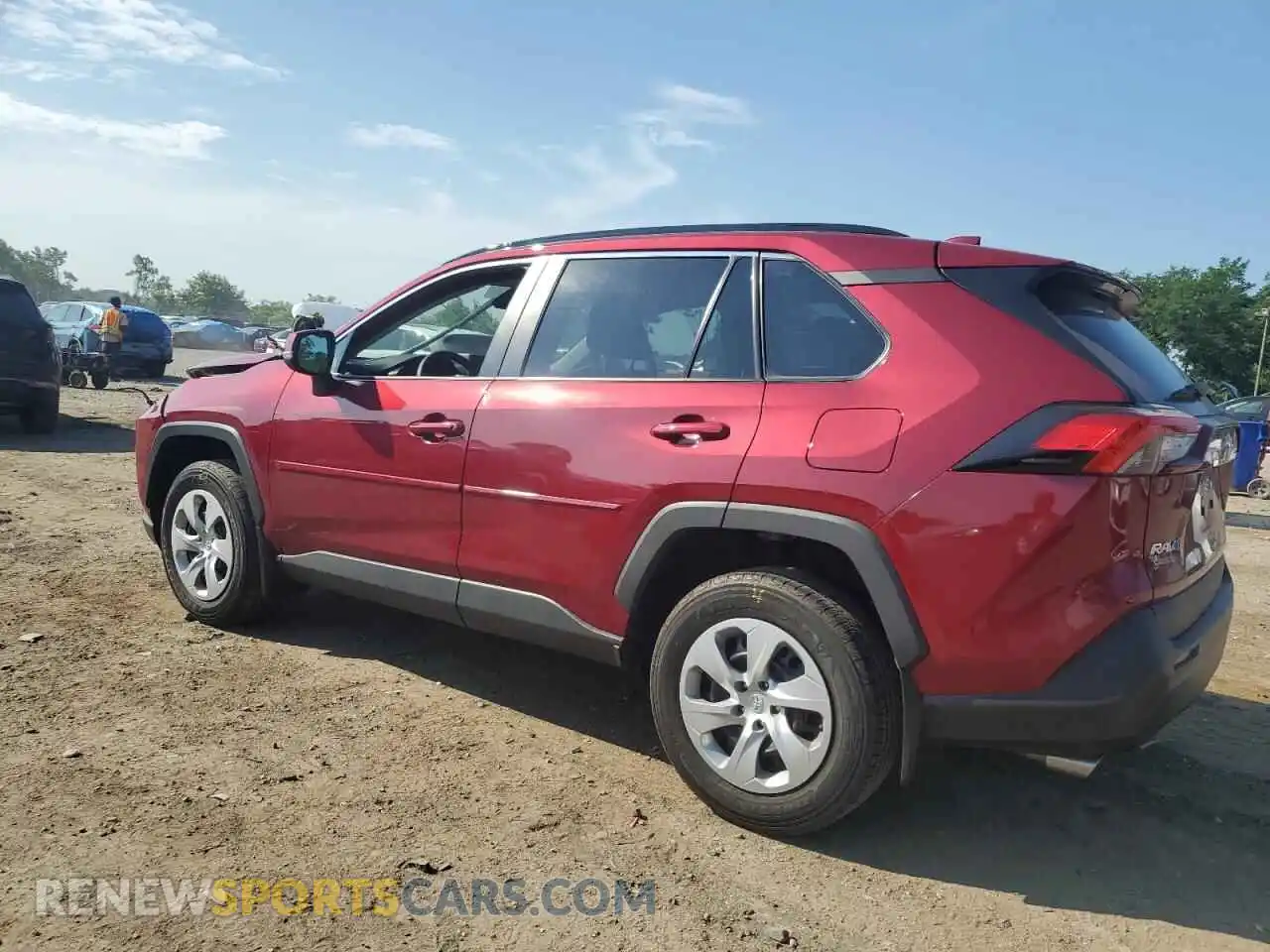 2 Photograph of a damaged car 2T3G1RFV9MW211315 TOYOTA RAV4 2021
