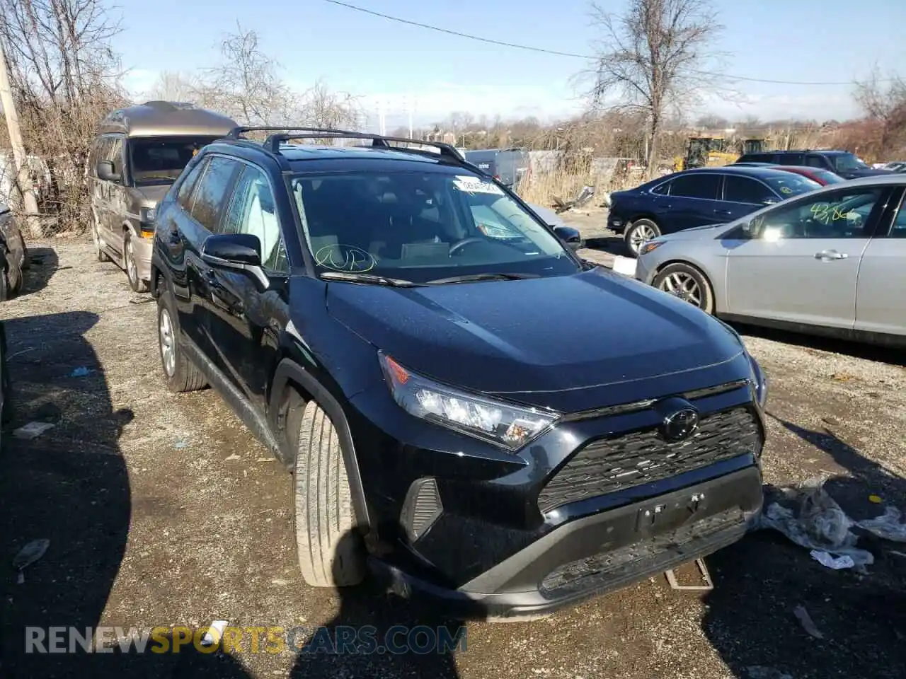 1 Photograph of a damaged car 2T3G1RFVXMC149098 TOYOTA RAV4 2021