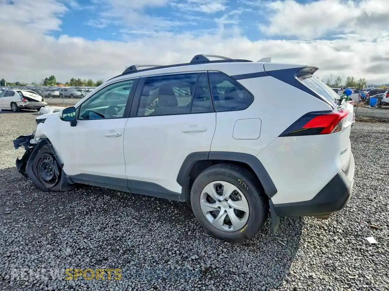 2 Фотография поврежденного автомобиля 2T3G1RFVXMC180478 TOYOTA RAV4 2021