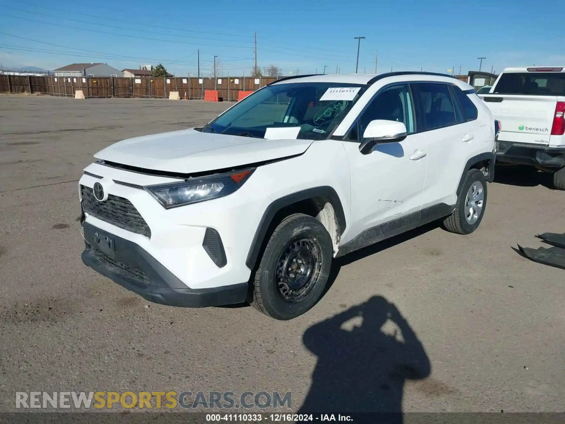 2 Photograph of a damaged car 2T3G1RFVXMC218274 TOYOTA RAV4 2021