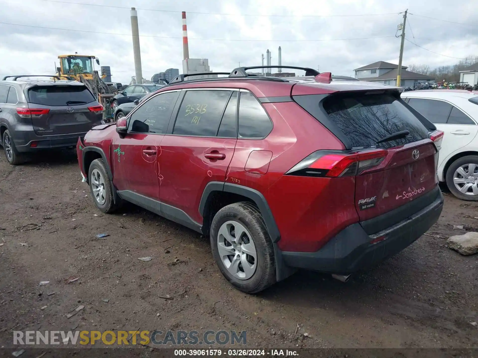 3 Photograph of a damaged car 2T3G1RFVXMW221089 TOYOTA RAV4 2021