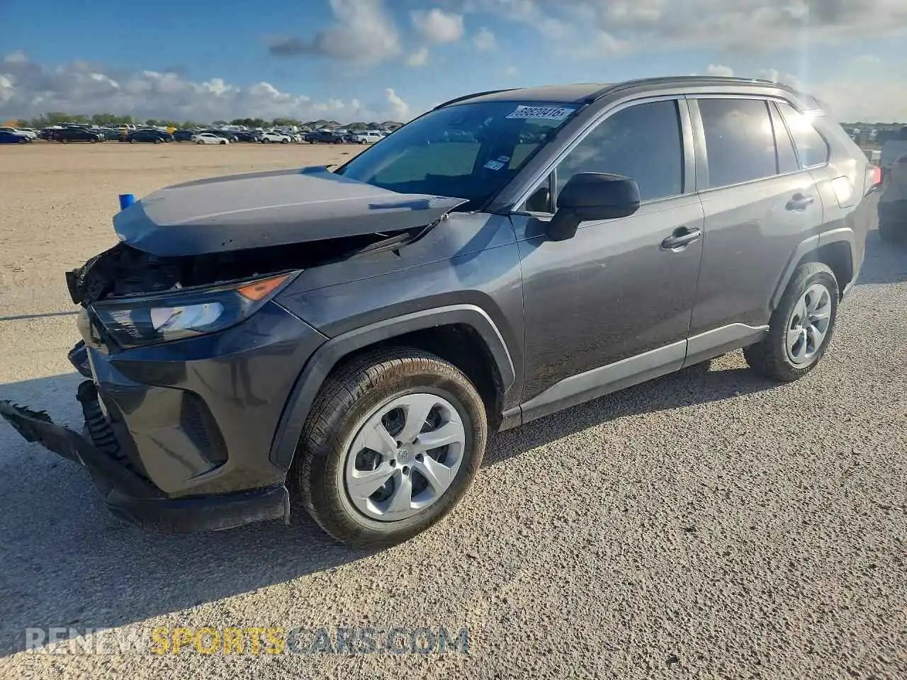 1 Photograph of a damaged car 2T3H1RFV0MC107320 TOYOTA RAV4 2021