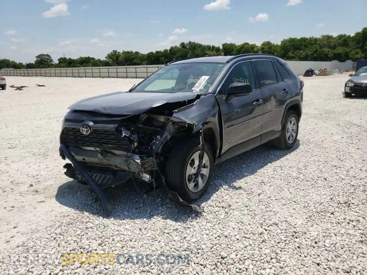 2 Photograph of a damaged car 2T3H1RFV0MC114316 TOYOTA RAV4 2021
