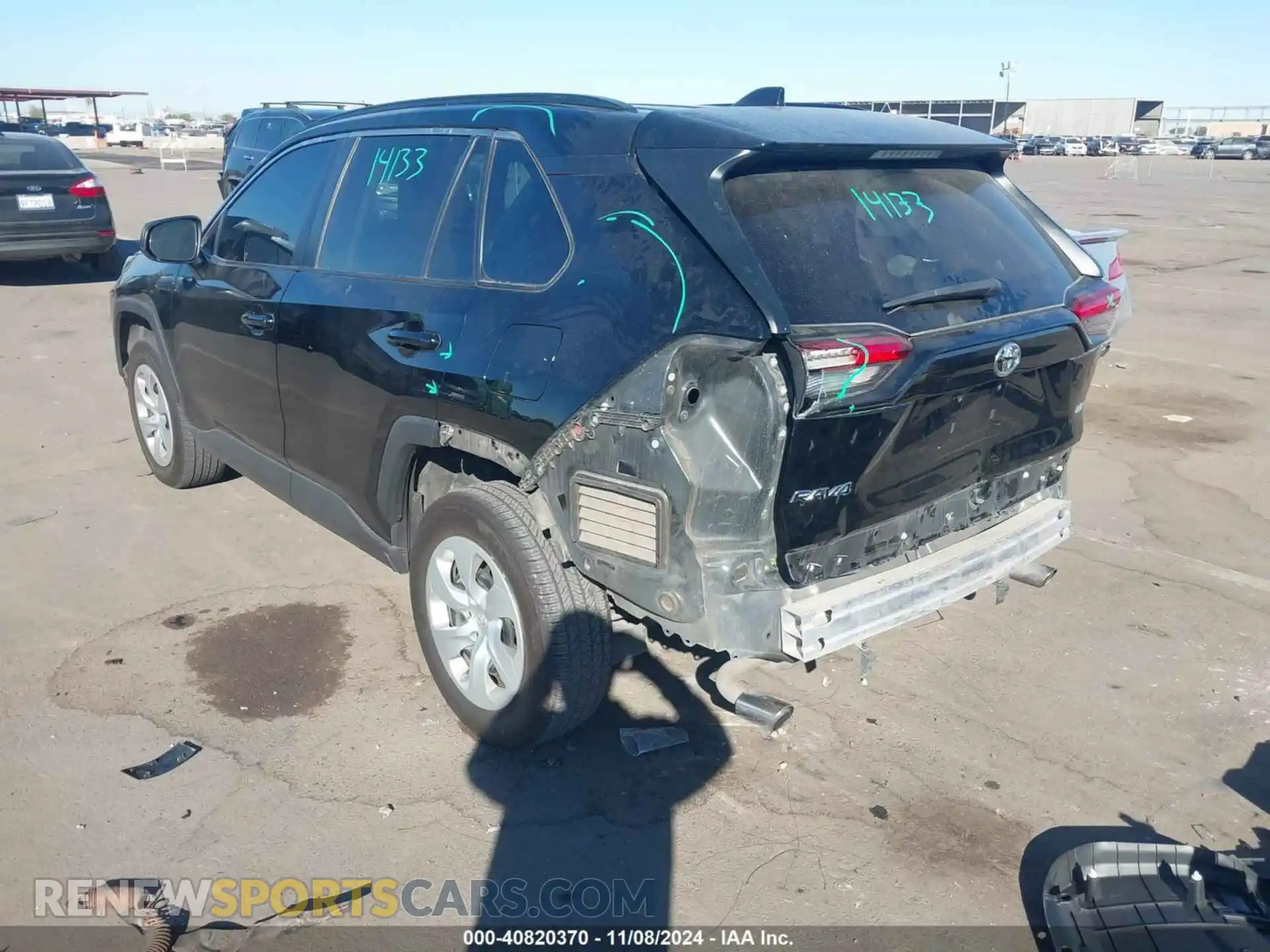 3 Фотография поврежденного автомобиля 2T3H1RFV0MC165346 TOYOTA RAV4 2021